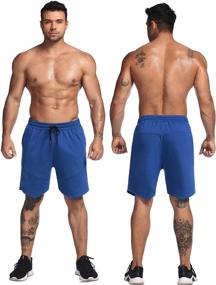img 3 attached to COOFANDY Men's Weightlifting Squat Training Bodybuilding Clothing: Optimize Your Performance