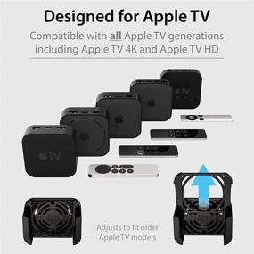 img 1 attached to 📺 Удобное крепление TotalMount для Apple TV для всех моделей Apple TV, включая Apple TV 4K.