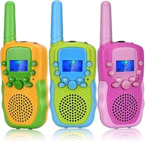 img 4 attached to VOSIMAY Walkie Talkies Toys Kids