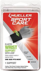 img 2 attached to Mueller Wrist Support Withloop Elastic: Enhanced Stability & Comfort for Optimal Wrist Support
