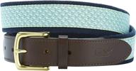 vineyard vines whale canvas belts men's accessories in belts logo