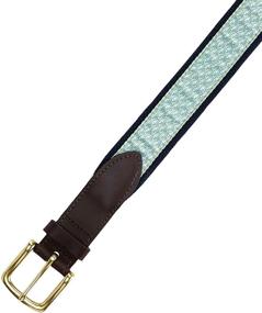 img 2 attached to Vineyard Vines Whale Canvas Belts Men's Accessories in Belts