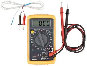 img 1 attached to 🌡️ Supco DM10T Economy Digital Multimeter: Accurate Temperature Reading, AC Voltage Measurement (750V), Ideal for 32-74°F Environments