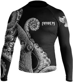 img 3 attached to Raven Fightwear Kraken Octopus Approved Men's Clothing for Active