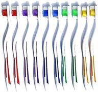 🦷 convenient 100 pack disposable toothbrushes for adults or kids - medium soft bristles, individually packaged - ideal for travel logo