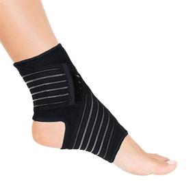 img 3 attached to Actesso Ankle Support Strap Sprains Sports & Fitness
