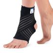 actesso ankle support strap sprains sports & fitness logo