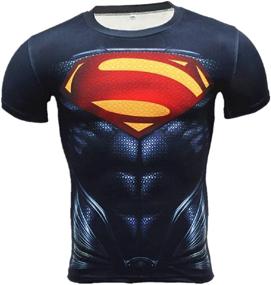 img 3 attached to Super Hero Compression Sports Runing Fitness