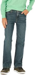 img 4 attached to 👖 Boot Cut Jean for Boys by Wrangler