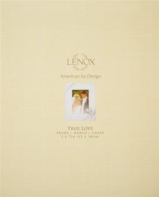 img 3 attached to 🖼️ Lenox True Love Picture Frame - 5x7 Size (Model 812616A)