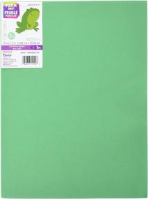 img 1 attached to 🎄 Premium Christmas Green Foam Sheets (9"x12", 2mm) - Pack of 10: Ideal for Crafts & DIY Projects