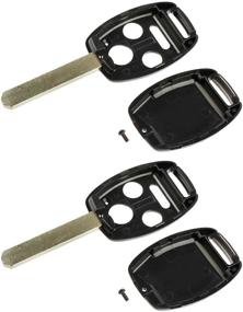 img 2 attached to Key Fob Keyless Entry Remote Shell Case &Amp Car Electronics & Accessories