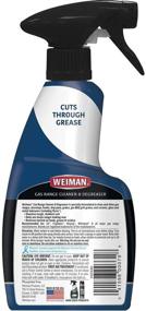 img 3 attached to 🧼 Weiman Gas Range Cook Top Cleaner and Degreaser - 2 Pack (12 Ounce) - Varying Packaging Options