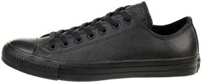 img 2 attached to 👟 Converse Classic Leather Sneakers - Unisex Men's Shoes