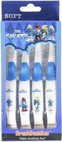 img 3 attached to Brush Buddies Childrens Toothbrush Smurfs