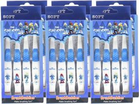 img 1 attached to Brush Buddies Childrens Toothbrush Smurfs