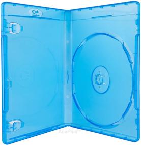 img 2 attached to 📀 AcePlus 10 Blu-Ray Single Cases: Превосходное качество, тисненый логотип, стандартная толщина 12 мм (10 штук)