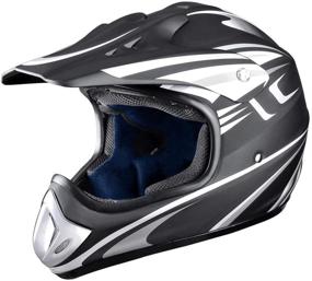 img 4 attached to 🏍️ AHR H-VEN20 DOT Certified Full Face MX Helmet for Outdoor Motocross Off-Road Dirt Bike Motorcycle ATV - Adult Size M