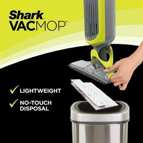 img 1 attached to 🦈 Shark VM200 VACMOP Pro Cordless Vacuum Mop - Charcoal Gray (Renewed) - Disposable Pad - Buy Now!