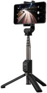 capture picture-perfect moments with huawei universal/smartphones selfie stick - black logo