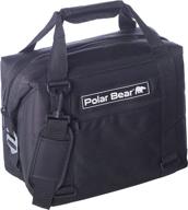 polar bear coolers 12 pack original nylon soft cooler for maximum chill логотип