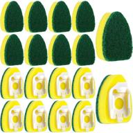 refills replacement kitchen cleaning yellow green logo