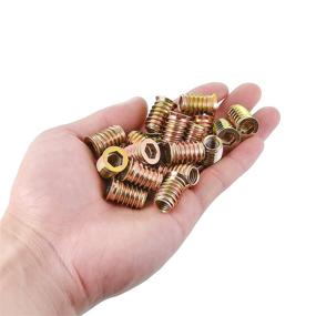 img 1 attached to PGMJ Furniture Threaded Connector Assortment Fasteners