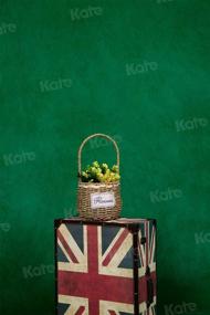 img 1 attached to 📸 Collapsible Photography Background - Kate 1.5X2m Blue/Green Double-Sided Pop-up Photo Backdrop