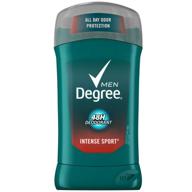 🏋️ degree men 48h deodorant intense sport 3 oz (pack of 4): long-lasting odor protection for active men logo