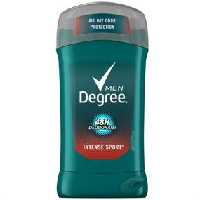 img 1 attached to 🏋️ Degree Men 48H Deodorant Intense Sport 3 oz (Pack of 4): Long-lasting Odor Protection for Active Men