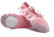 iigdance ballet dance shoes for children - classic gym yoga flats suitable for girls, boys, kids, and women logo