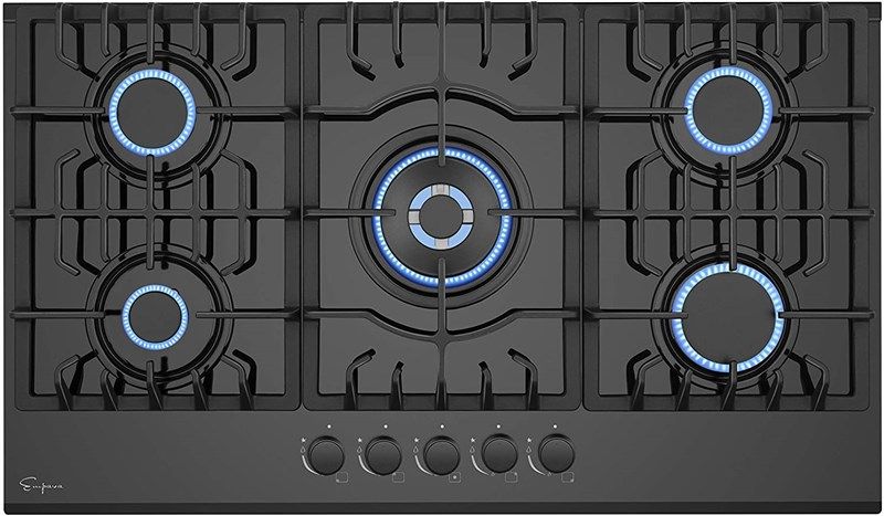 empava tempered burners cooktop empv 36gc204 로고