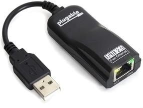 img 4 attached to 🔌 Highly-Compatible Plugable USB 2.0 to Ethernet Fast 10/100 LAN Network Adapter for Chromebook, Windows, Linux