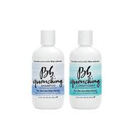 bumble and bumble quenching shampoo and conditioner set for dry hair, 8.5 oz - enhance hair moisture and nourishment logo