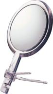 🔍 floxite l/d handheld 2-sided mirror with stand - 15x plus 1x magnification логотип