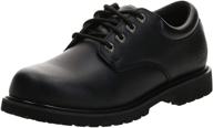 skechers men's cottonwood elks black 10.5 men's shoes - superior comfort and style! logo