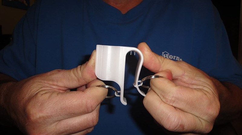 horne golf putter clip holder 로고
