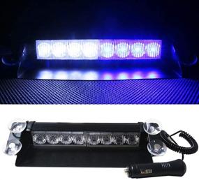 img 4 attached to Strobelight Bar Intensity Windshield Retractable Lights & Lighting Accessories