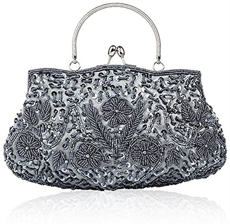 erouge beaded sequin design evening women's handbags & wallets for clutches & evening bags 로고