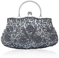 erouge beaded sequin design evening women's handbags & wallets for clutches & evening bags logo