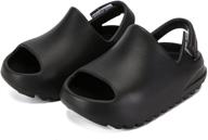 sandals，summer water proof lightweight adjustment numeric_8_point_5 boys' shoes logo