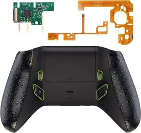 img 4 attached to 🎮 eXtremeRate Textured Black Lofty Programable Remap & Trigger Stop Kit, Upgraded Boards, Redesigned Back Shell, Side Rails, Back Buttons & Trigger Lock for Xbox One S/X Controller Model 1708, Enhanced SEO