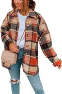 🧥 himosyber women's casual woolen shacket - coats, jackets & vests for women's clothing logo