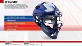 img 3 attached to 🔒 Safeguard Your Head with Schutt 2966 Air Maxx Catch Helmet (EA)