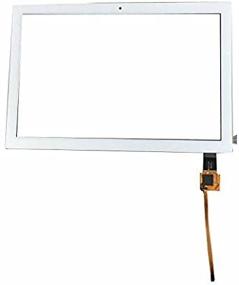 img 1 attached to 📱 High-quality Touch Screen Panel Sensor Digitizer Replacement for Lenovo 10 Inch TAB4 10 X304 Series (White)