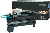 🖨️ high-quality lexmark x792x1cg x792 high yield toner cartridge for optimal printing performance logo