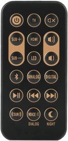 img 2 attached to 🔋 Motiexic Remote Control for Klipsch RSB-3 RSB3 R4B R-4B 1062590 RSB6 RSB-6 RSB8 RSB-8 Sound Bar with Battery: Compatible & Convenient