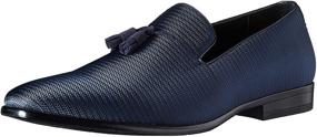 img 4 attached to STACY ADAMS Tazewell Tassel Loafer Men's Shoes in Loafers & Slip-Ons