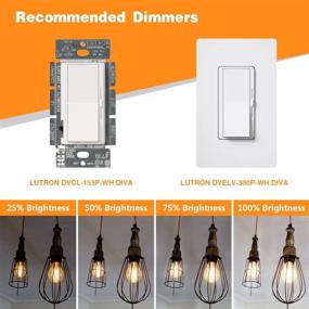 img 1 attached to 💡 GEZEE Dimmable LED Filament Bulb