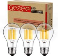 💡 gezee dimmable led filament bulb logo